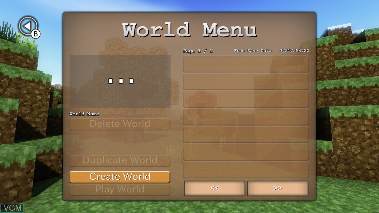 Image du menu du jeu Discovery sur Nintendo Wii U