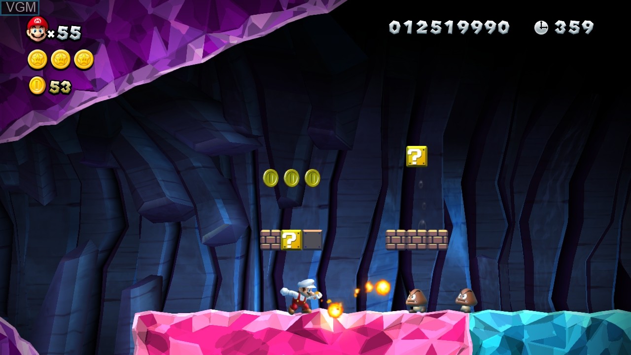 Image in-game du jeu New Super Mario Bros. U sur Nintendo Wii U