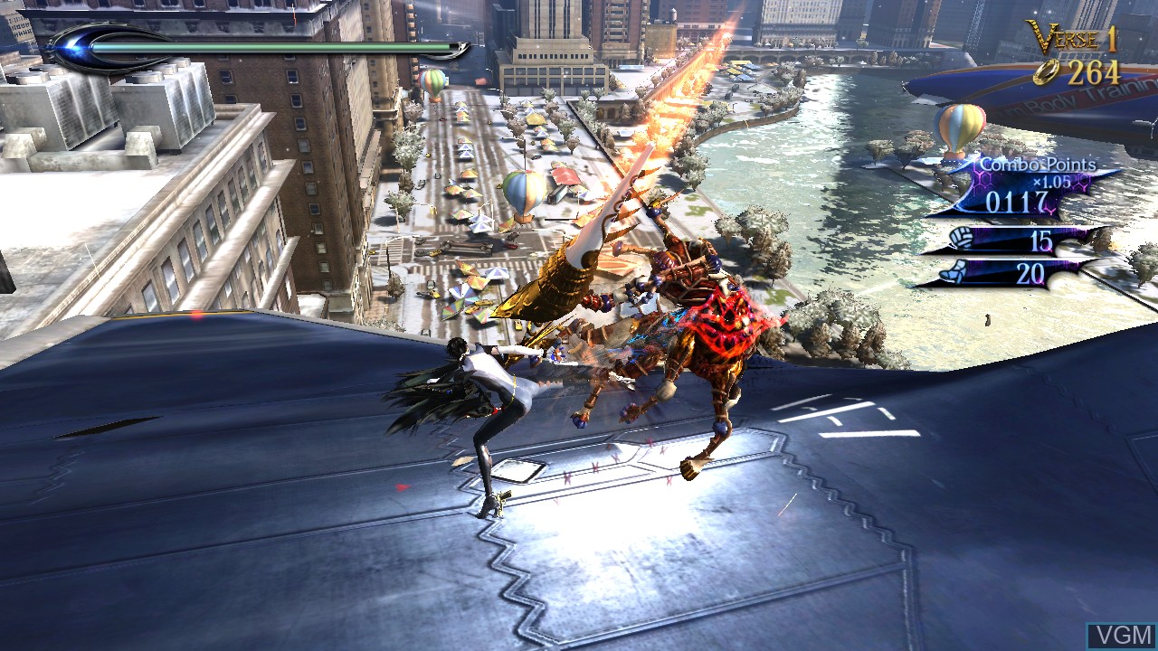 Image in-game du jeu Bayonetta 2 sur Nintendo Wii U