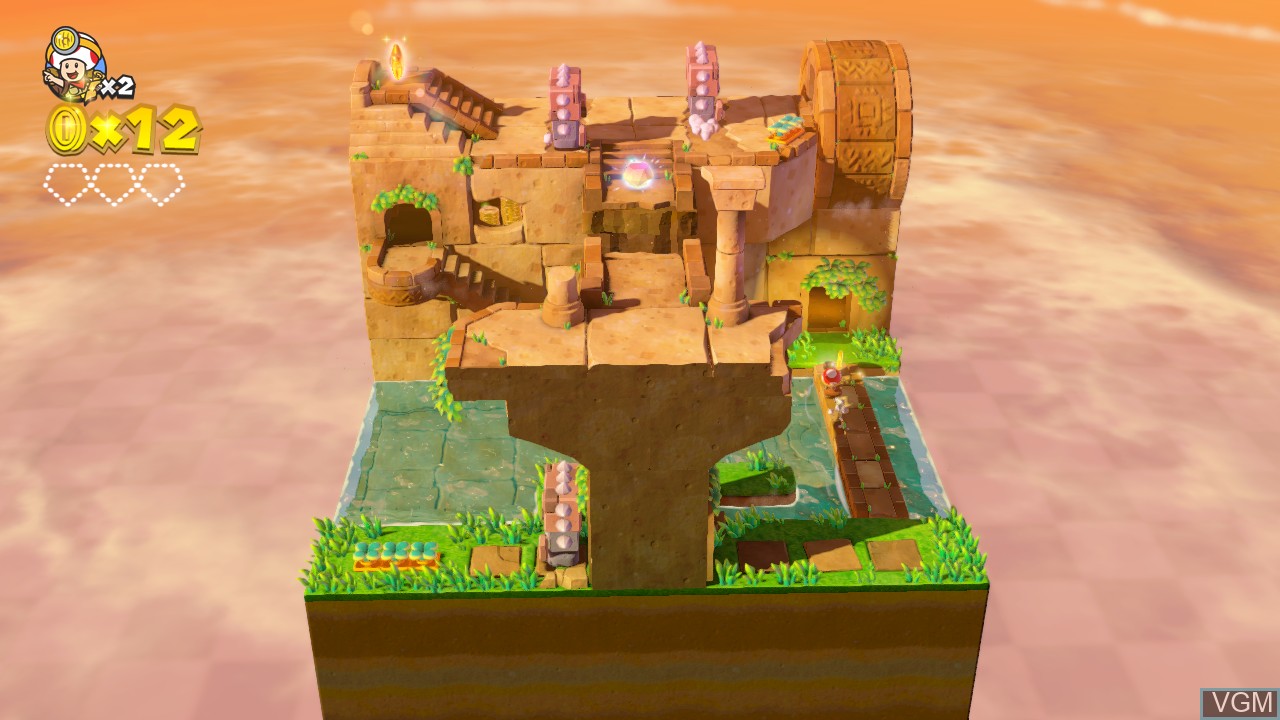 Image in-game du jeu Captain Toad - Treasure Tracker sur Nintendo Wii U