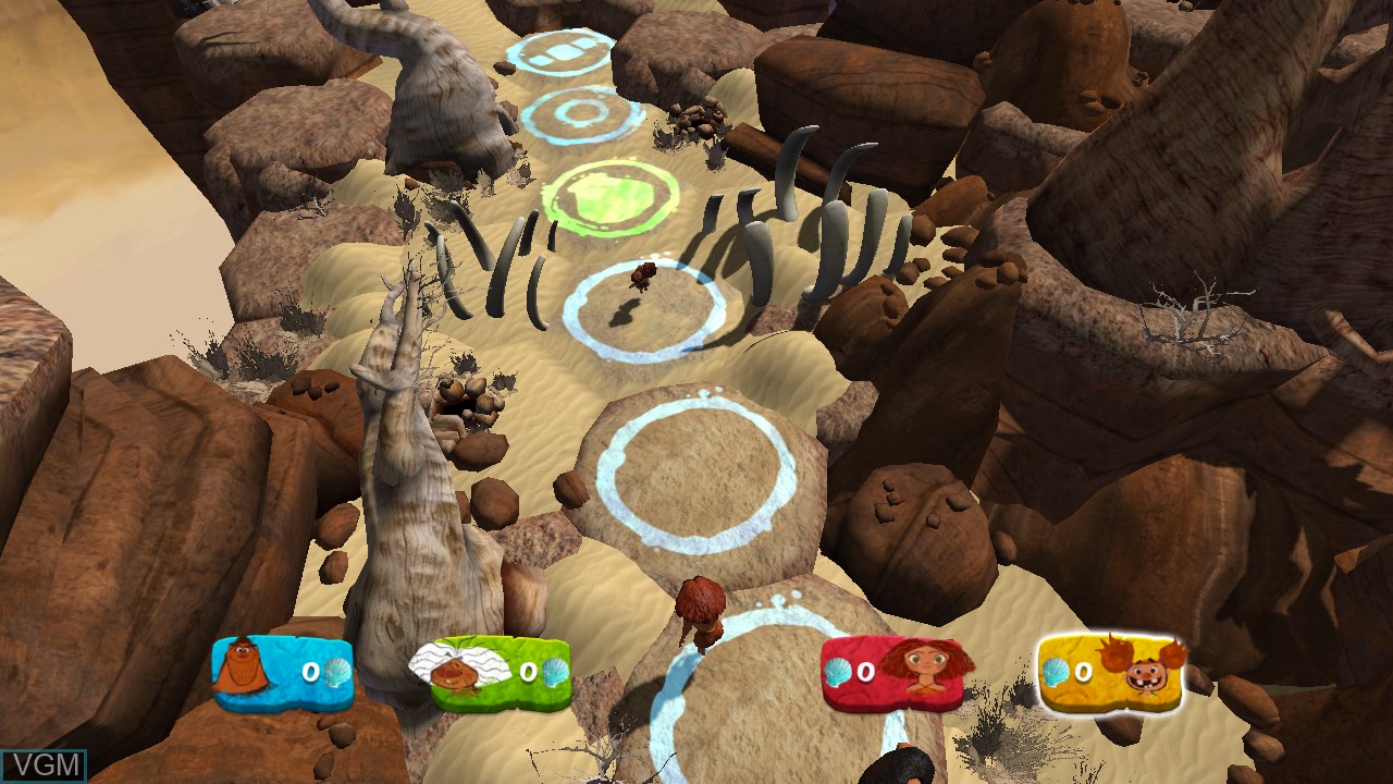 Image in-game du jeu Croods, The - Prehistoric Party! sur Nintendo Wii U