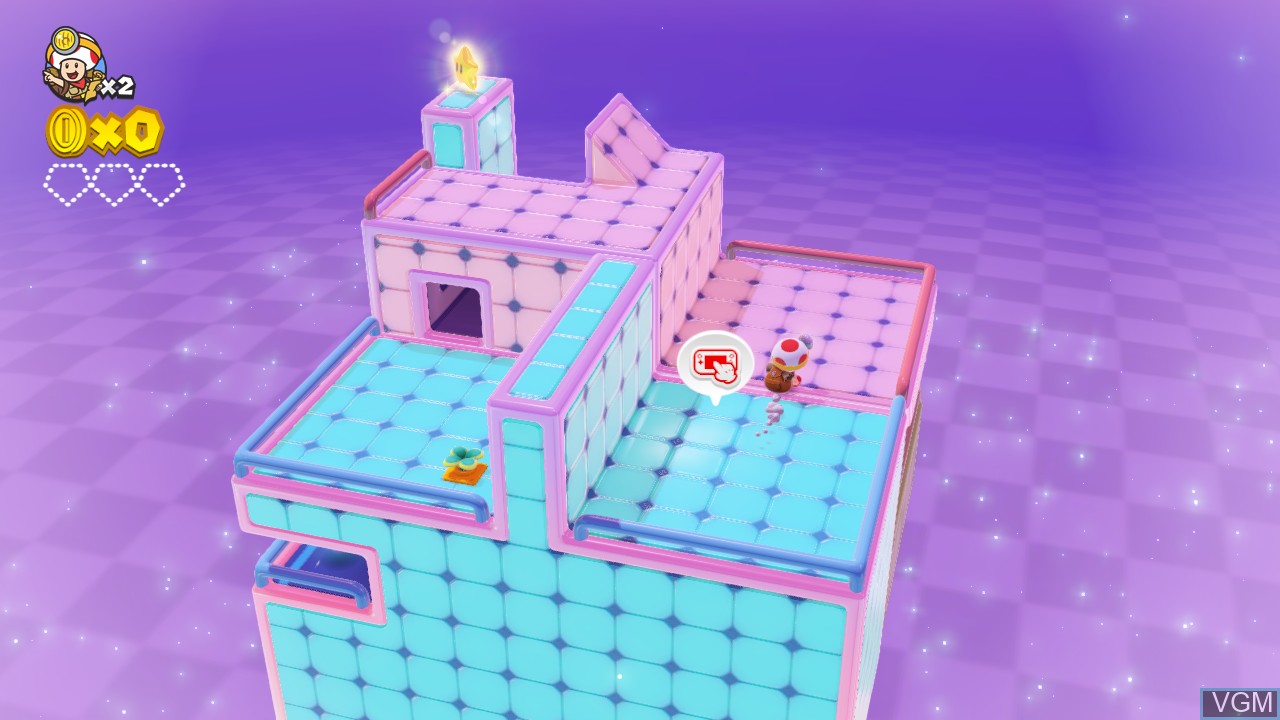 Image in-game du jeu Captain Toad - Treasure Tracker sur Nintendo Wii U