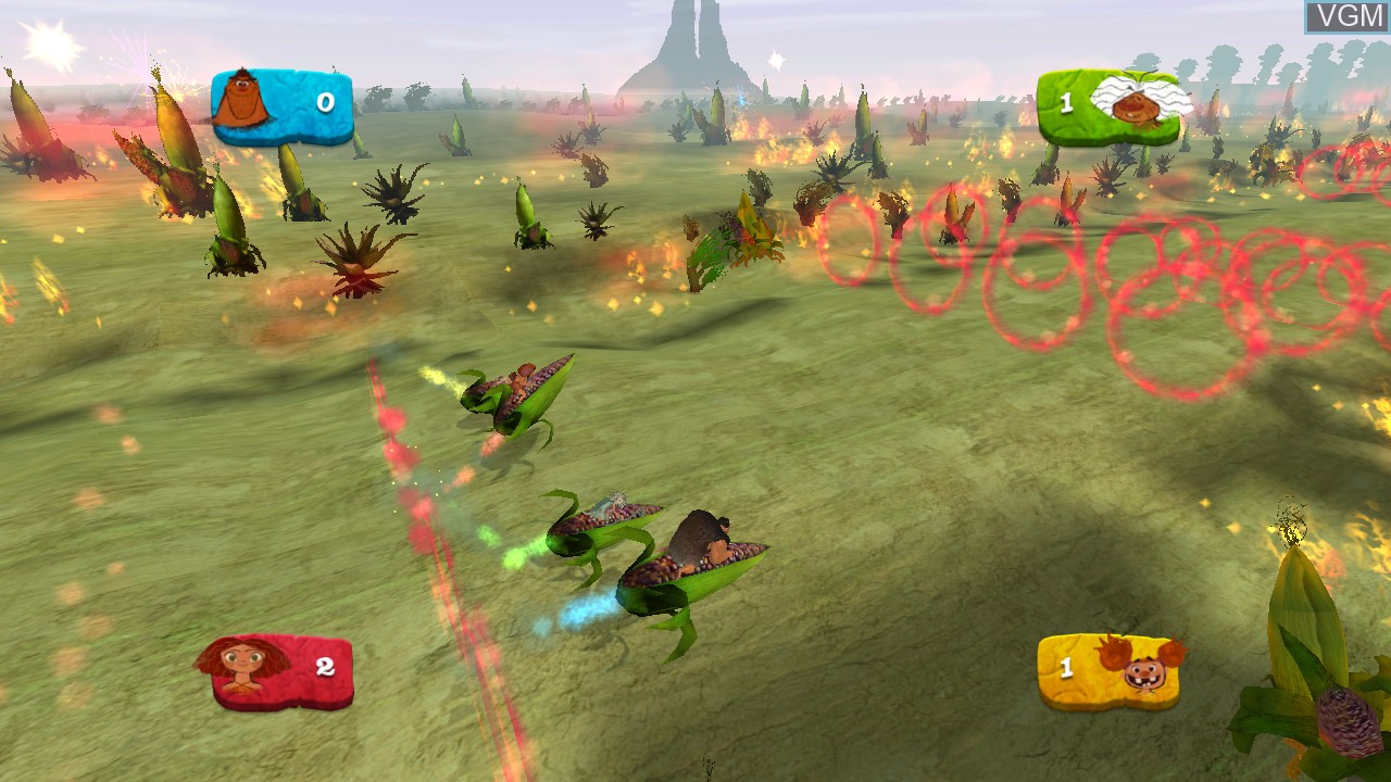 Image in-game du jeu Croods, The - Prehistoric Party! sur Nintendo Wii U