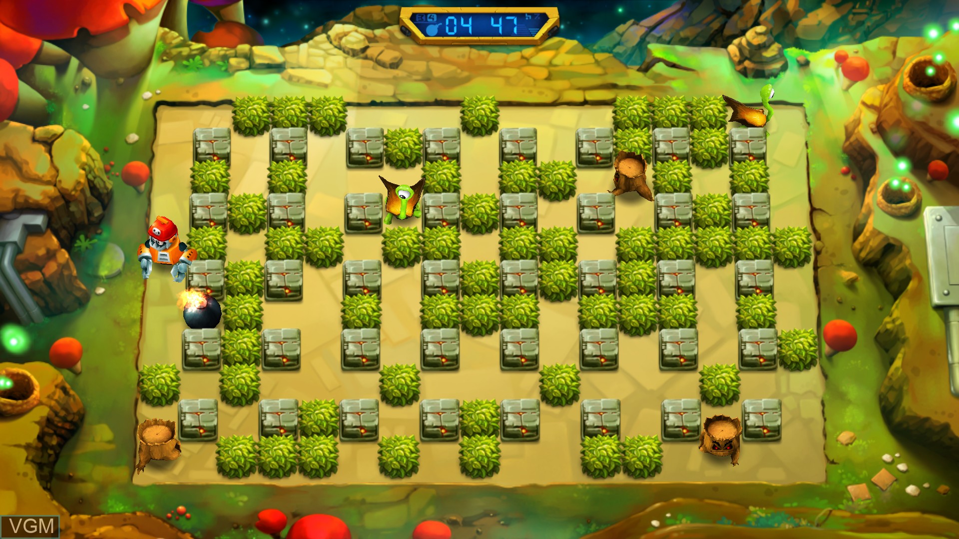 Image in-game du jeu Bombing Bastards sur Nintendo Wii U