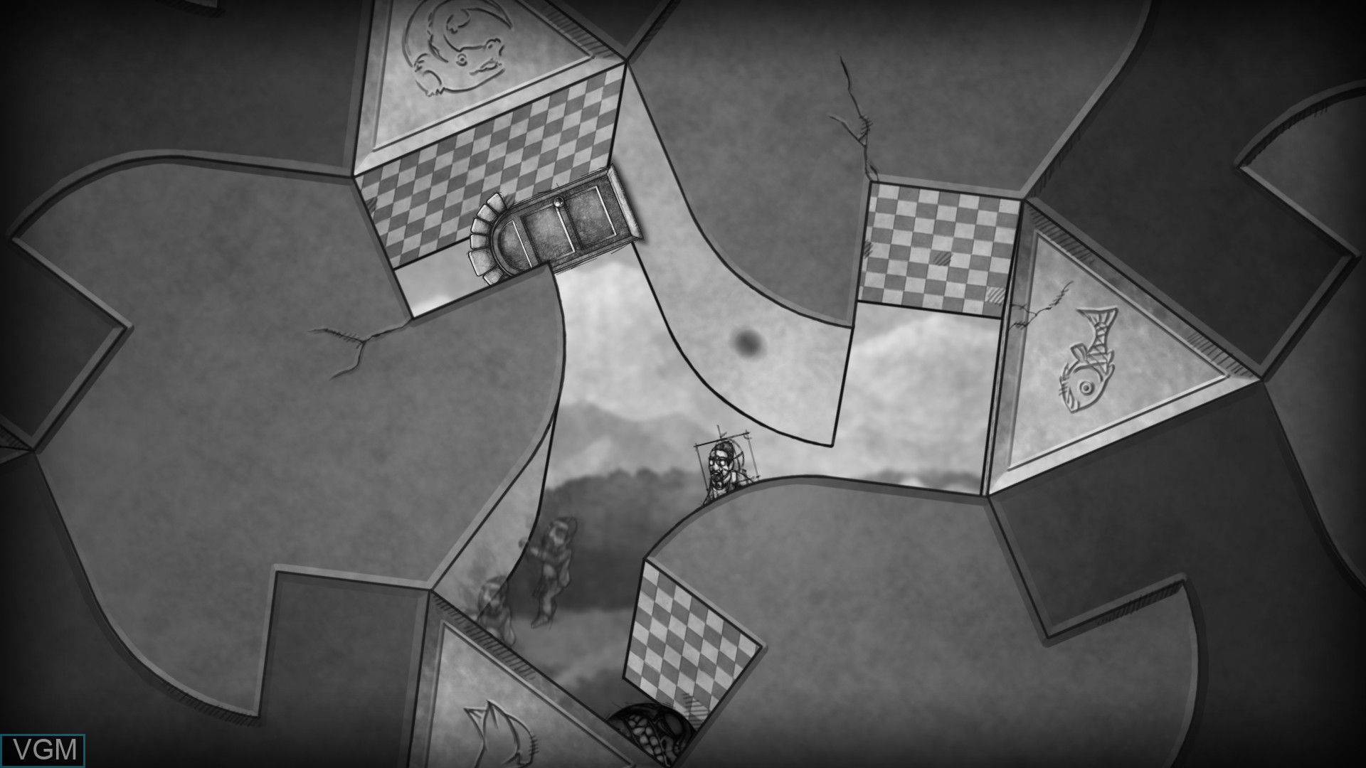 Image in-game du jeu Bridge, The sur Nintendo Wii U