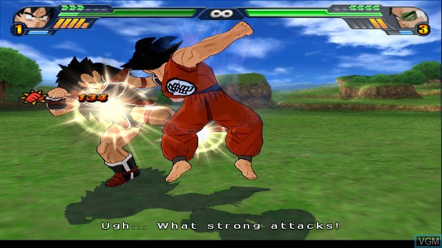 Image in-game du jeu Dragon Ball Z - Budokai Tenkaichi 3 sur Nintendo Wii