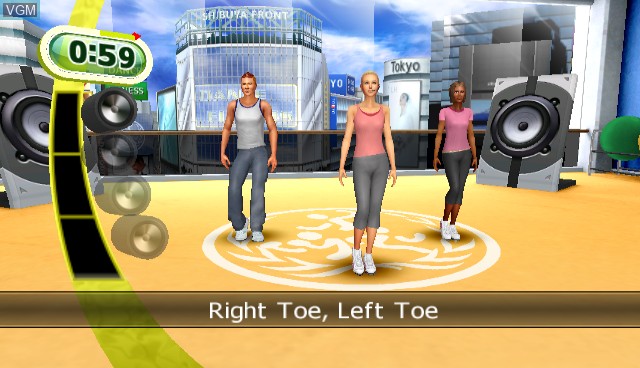 Image in-game du jeu My Fitness Coach - Dance Workout sur Nintendo Wii