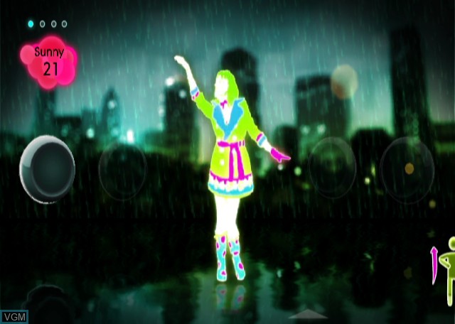 Image in-game du jeu Just Dance 2 sur Nintendo Wii