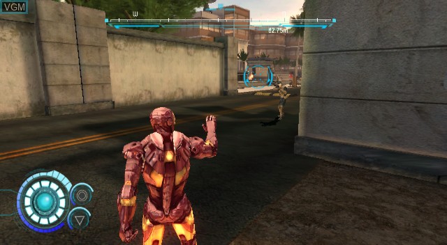 Image in-game du jeu Iron Man 2 sur Nintendo Wii