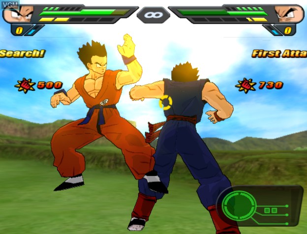 Image in-game du jeu Dragon Ball Z - Sparking! NEO sur Nintendo Wii