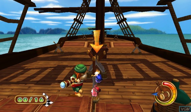 Image in-game du jeu Pirates - Hunt for Blackbeard's Booty sur Nintendo Wii
