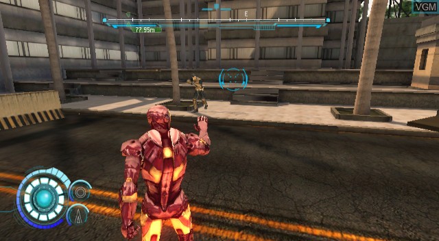 Image in-game du jeu Iron Man 2 sur Nintendo Wii