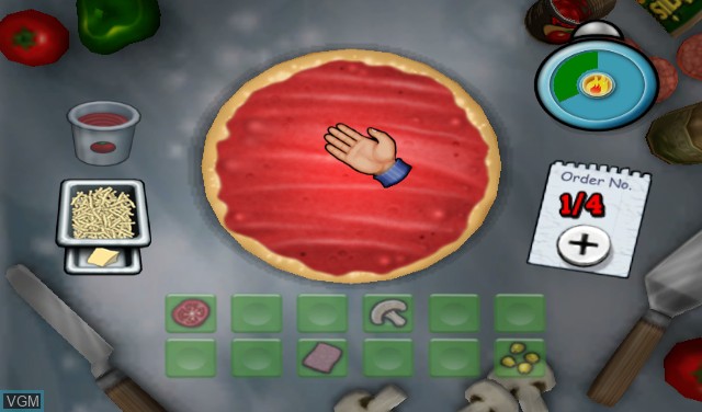 Image in-game du jeu Pizza Delivery Boy sur Nintendo Wii