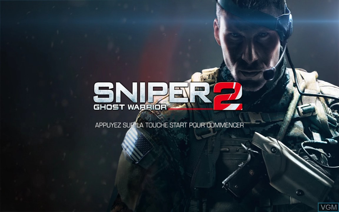 Image de l'ecran titre du jeu Sniper - Ghost Warrior 2 sur Microsoft Xbox 360