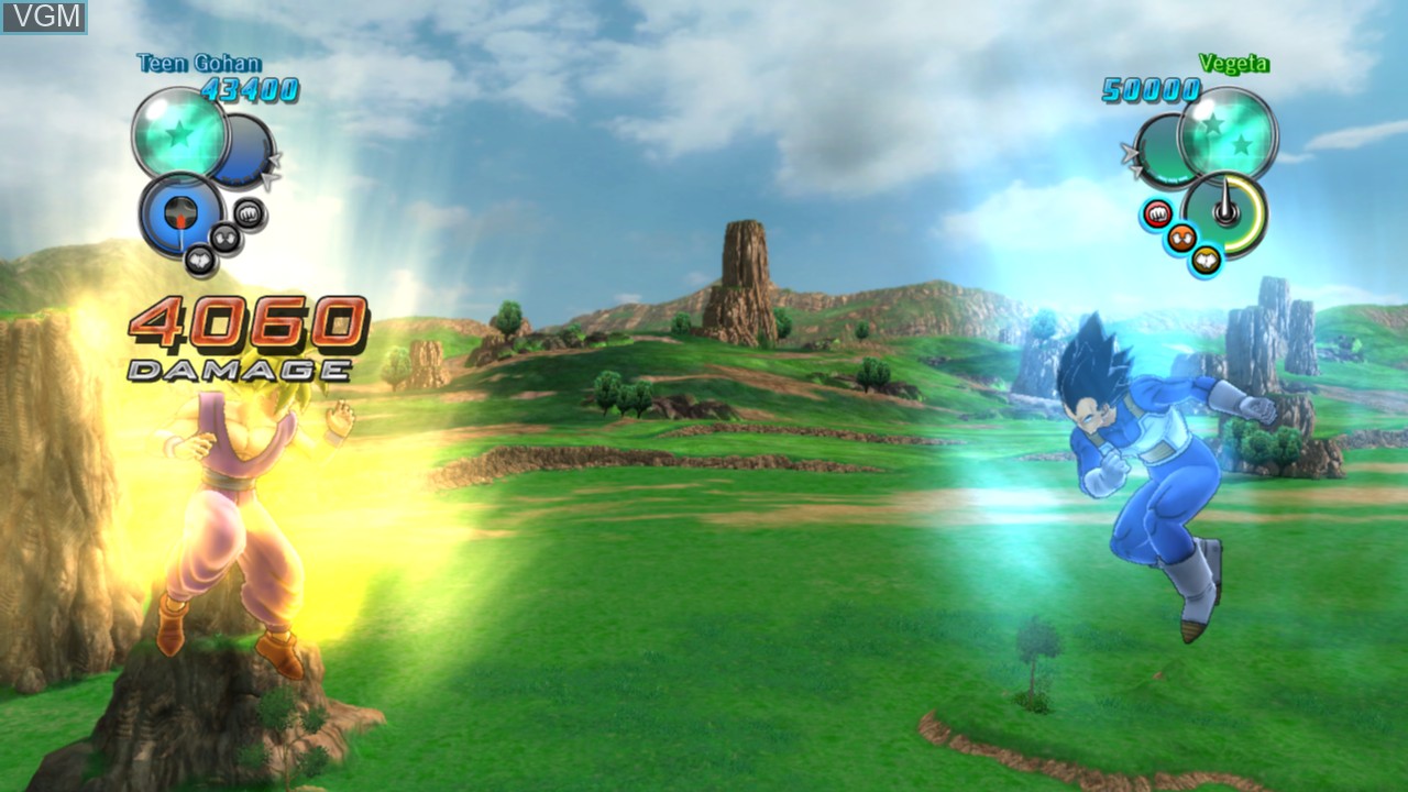 Image in-game du jeu Dragon Ball Z - Ultimate Blast sur Microsoft Xbox 360