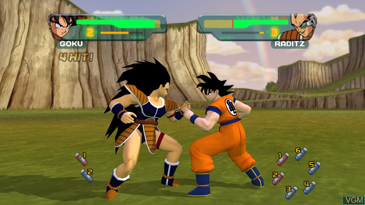 Image in-game du jeu Dragon Ball Z Budokai HD Collection sur Microsoft Xbox 360