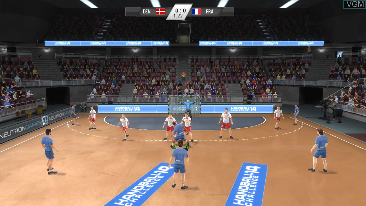 Image in-game du jeu IHF Handball Challenge 14 sur Microsoft Xbox 360
