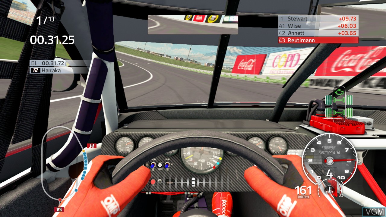 Image in-game du jeu NASCAR '14 sur Microsoft Xbox 360