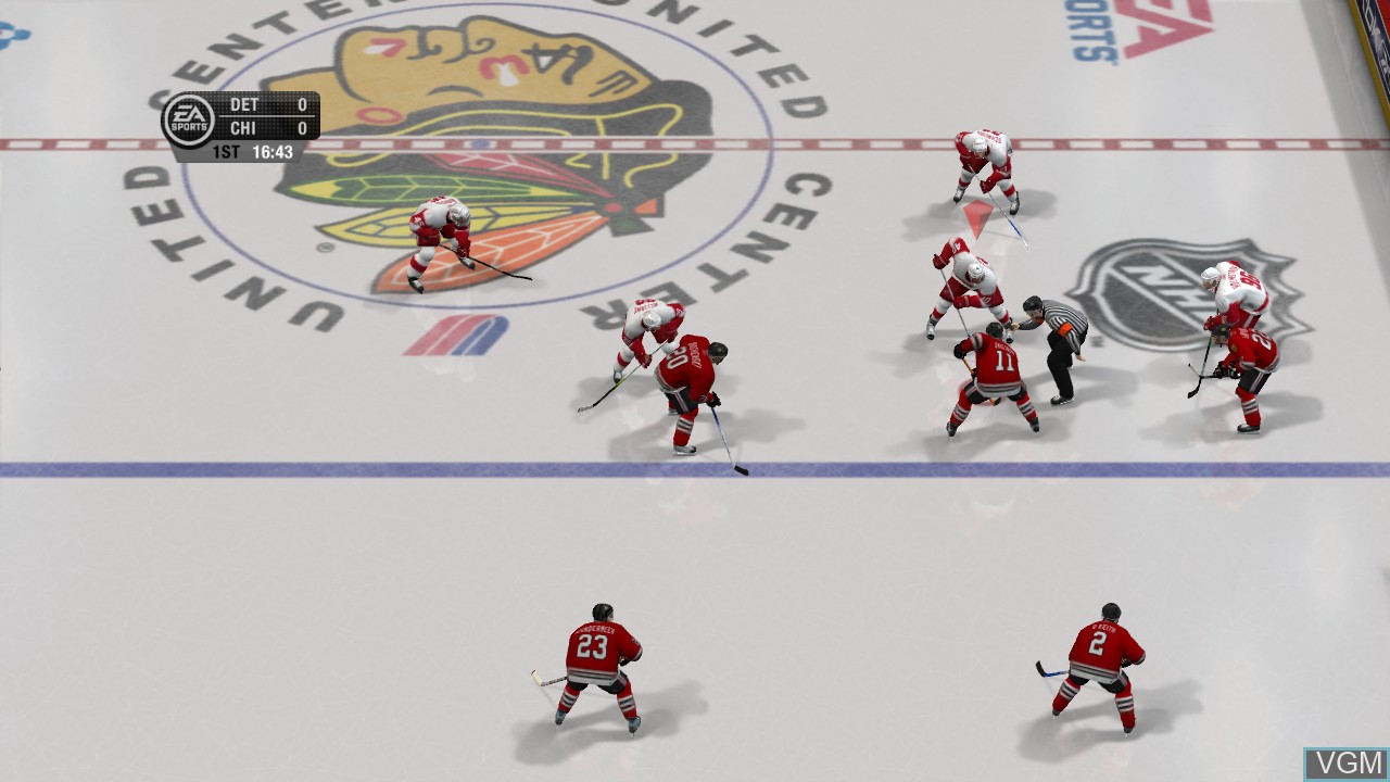 Image in-game du jeu NHL 07 sur Microsoft Xbox 360