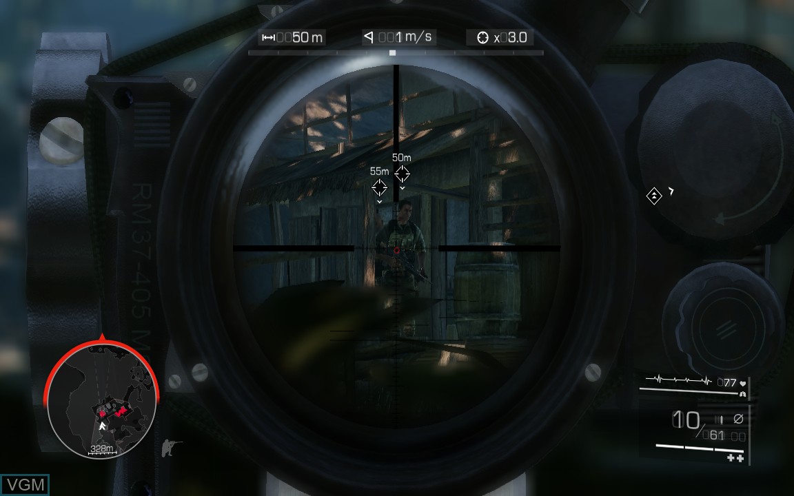 Image in-game du jeu Sniper - Ghost Warrior 2 sur Microsoft Xbox 360