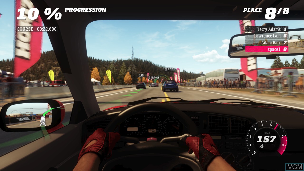 Image in-game du jeu Forza Horizon sur Microsoft Xbox 360