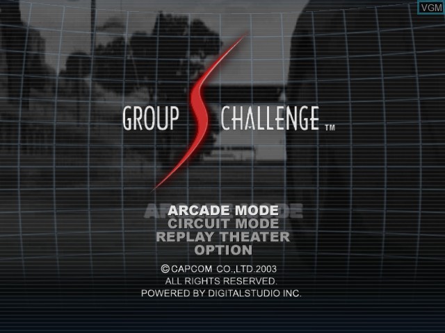 Image de l'ecran titre du jeu Group S Challenge sur Microsoft Xbox