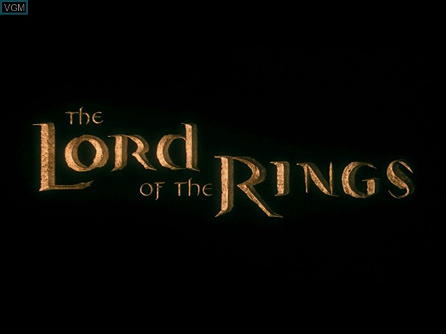 Image de l'ecran titre du jeu Lord of the Rings, The - The Two Towers sur Microsoft Xbox