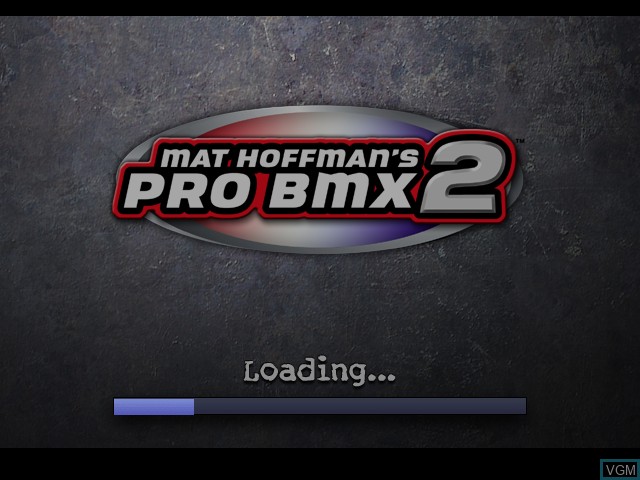 Image de l'ecran titre du jeu Mat Hoffman's Pro BMX 2 sur Microsoft Xbox