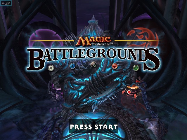 Image de l'ecran titre du jeu Magic - The Gathering - Battlegrounds sur Microsoft Xbox