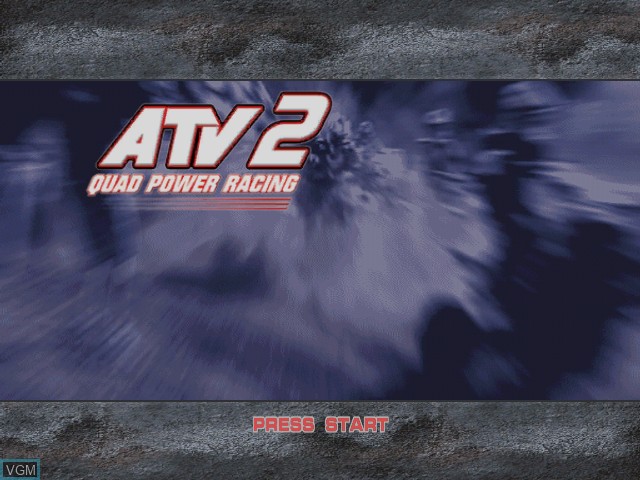 Image de l'ecran titre du jeu ATV Quad Power Racing 2 sur Microsoft Xbox
