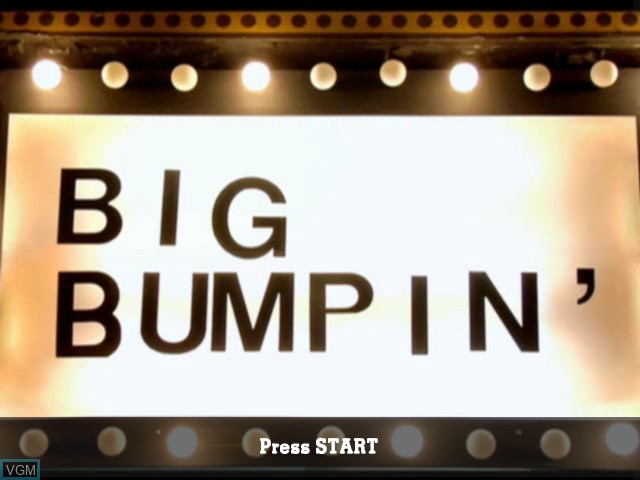Image de l'ecran titre du jeu Big Bumpin' sur Microsoft Xbox