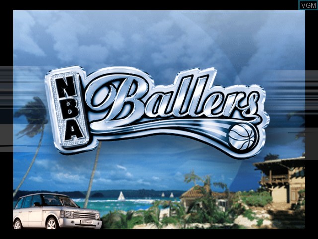 Image de l'ecran titre du jeu NBA Ballers sur Microsoft Xbox