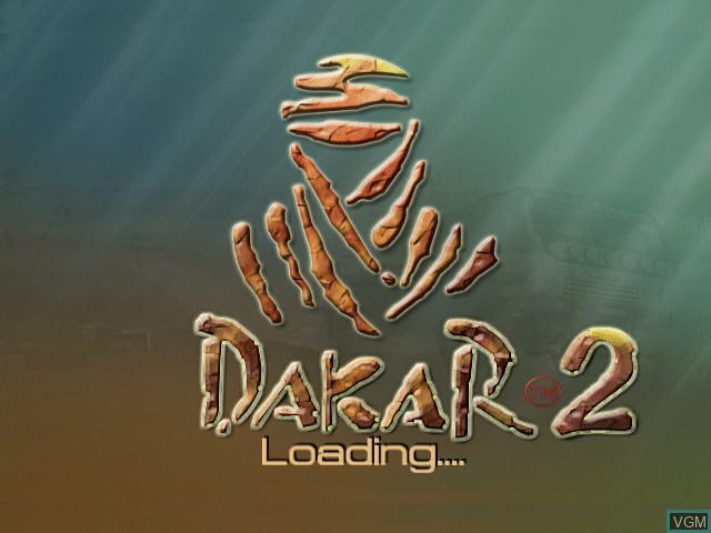 Image de l'ecran titre du jeu Dakar 2 sur Microsoft Xbox