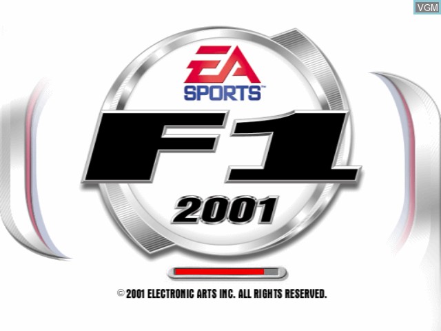 Image de l'ecran titre du jeu F1 2001 sur Microsoft Xbox