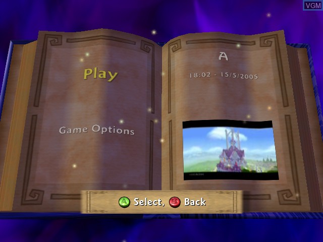 Image du menu du jeu Kameo sur Microsoft Xbox