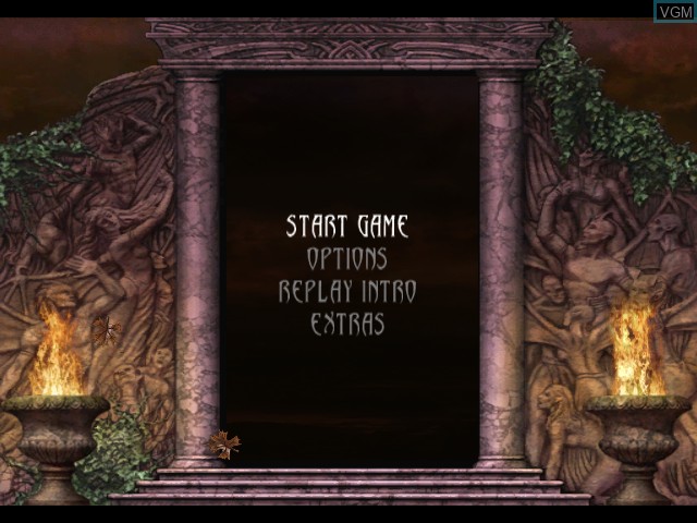 Image du menu du jeu Legacy of Kain - Blood Omen 2 sur Microsoft Xbox