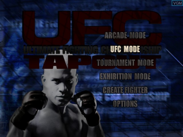 Image du menu du jeu Ultimate Fighting Championship - Tapout sur Microsoft Xbox