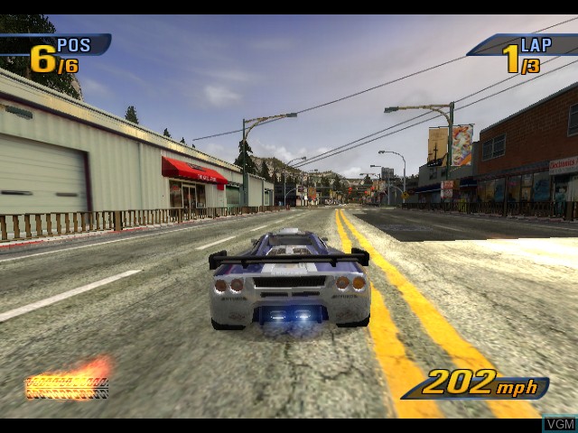 Image in-game du jeu Burnout 3 - Takedown sur Microsoft Xbox