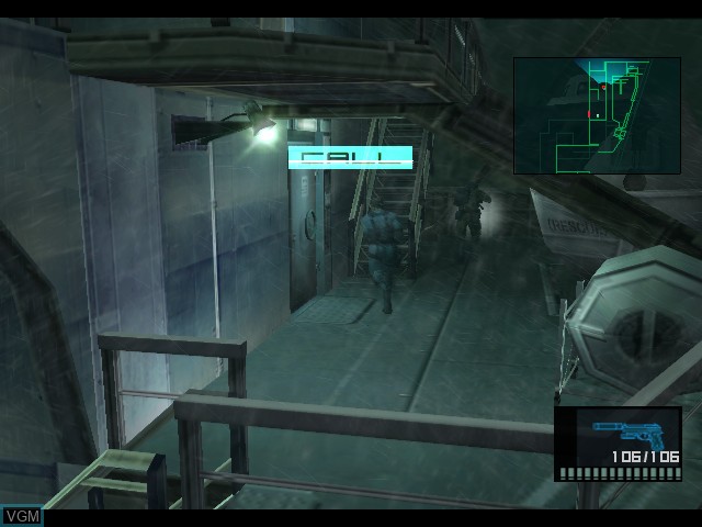 Image in-game du jeu Metal Gear Solid 2 - Substance sur Microsoft Xbox