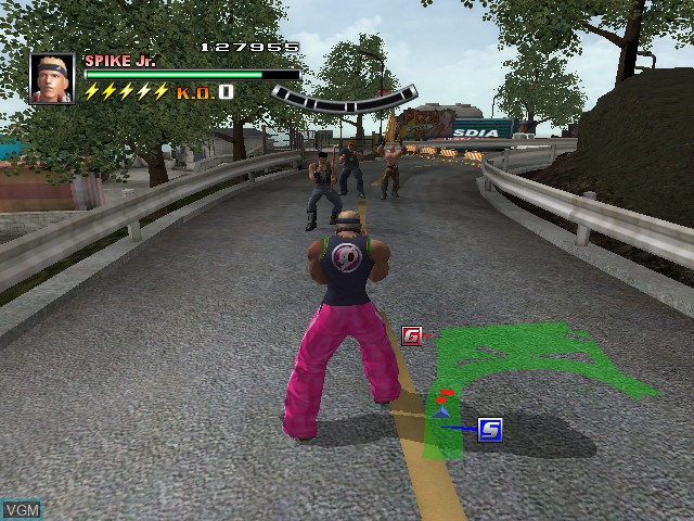 Image in-game du jeu Spikeout Battle Street sur Microsoft Xbox