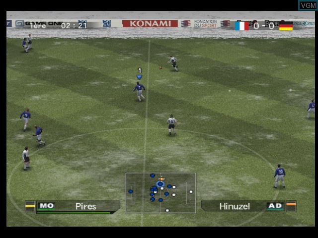 Image in-game du jeu Pro Evolution Soccer 5 sur Microsoft Xbox