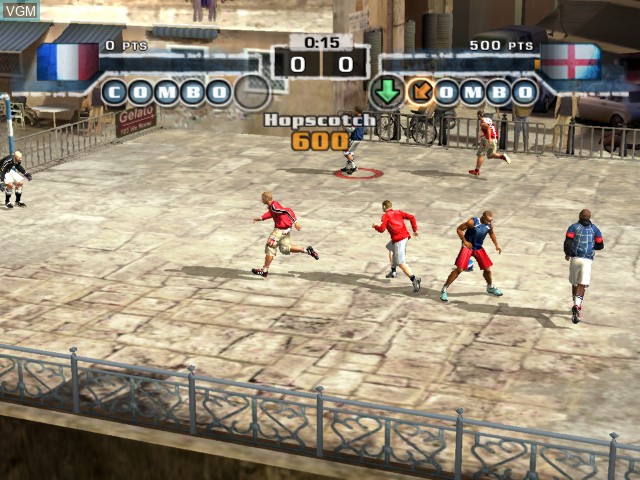 Image in-game du jeu FIFA Street sur Microsoft Xbox
