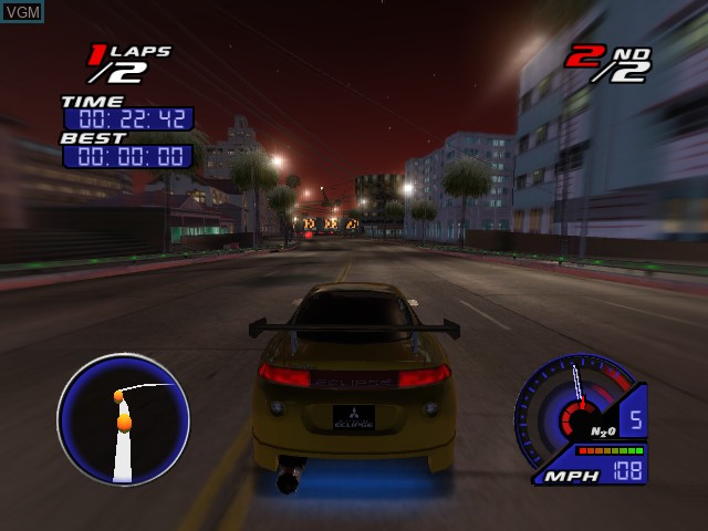 Image in-game du jeu Juiced sur Microsoft Xbox