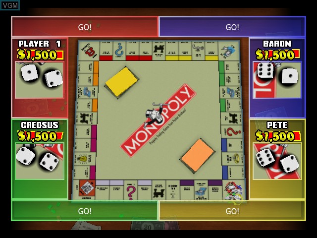 Image in-game du jeu Monopoly Party sur Microsoft Xbox