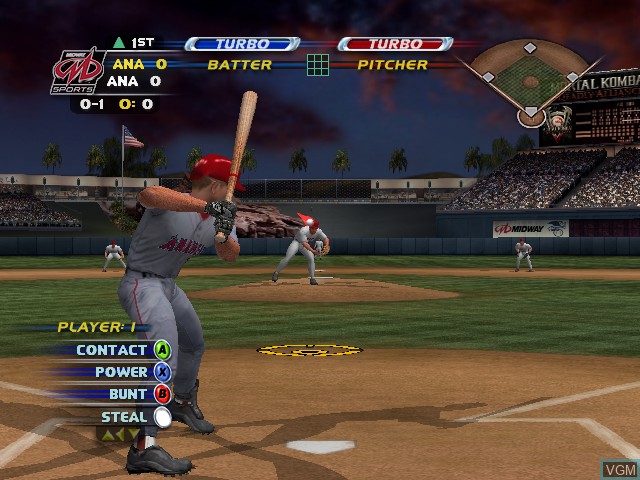 Image in-game du jeu MLB SlugFest 2003 sur Microsoft Xbox
