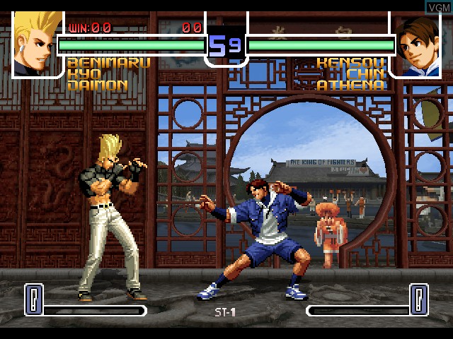 Image in-game du jeu King of Fighters 2002, The sur Microsoft Xbox