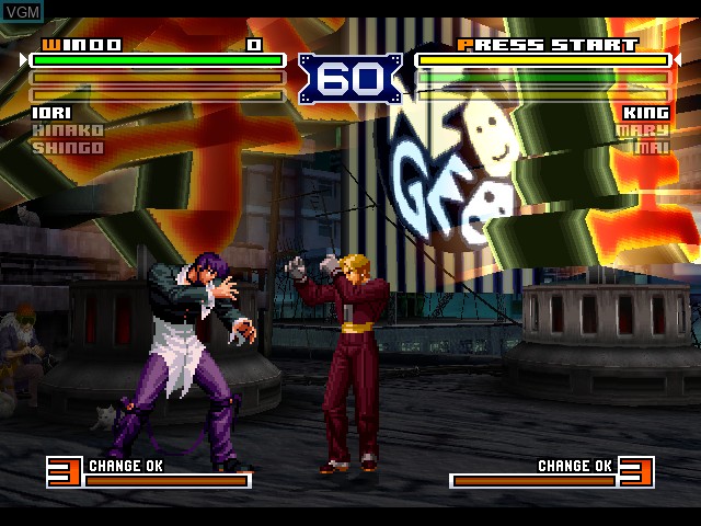 Image in-game du jeu King of Fighters 2003, The sur Microsoft Xbox