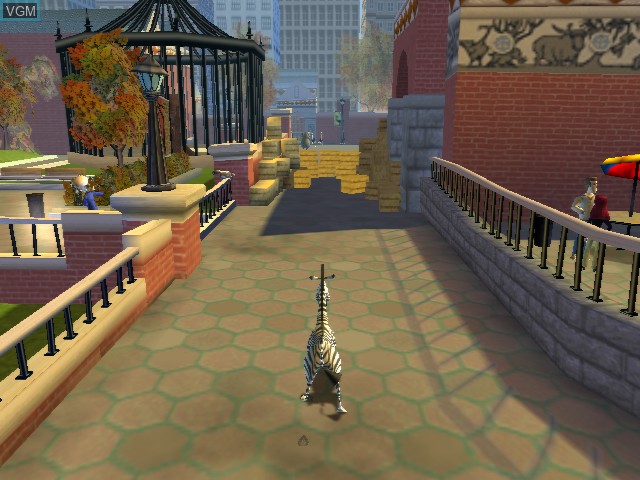 Image in-game du jeu Madagascar sur Microsoft Xbox