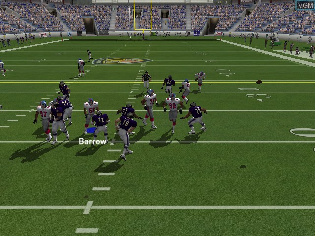 Image in-game du jeu Madden NFL 2002 sur Microsoft Xbox
