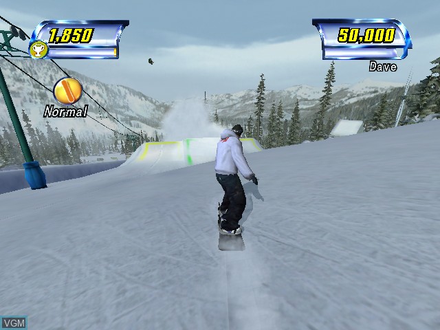 Image in-game du jeu Amped - Freestyle Snowboarding sur Microsoft Xbox